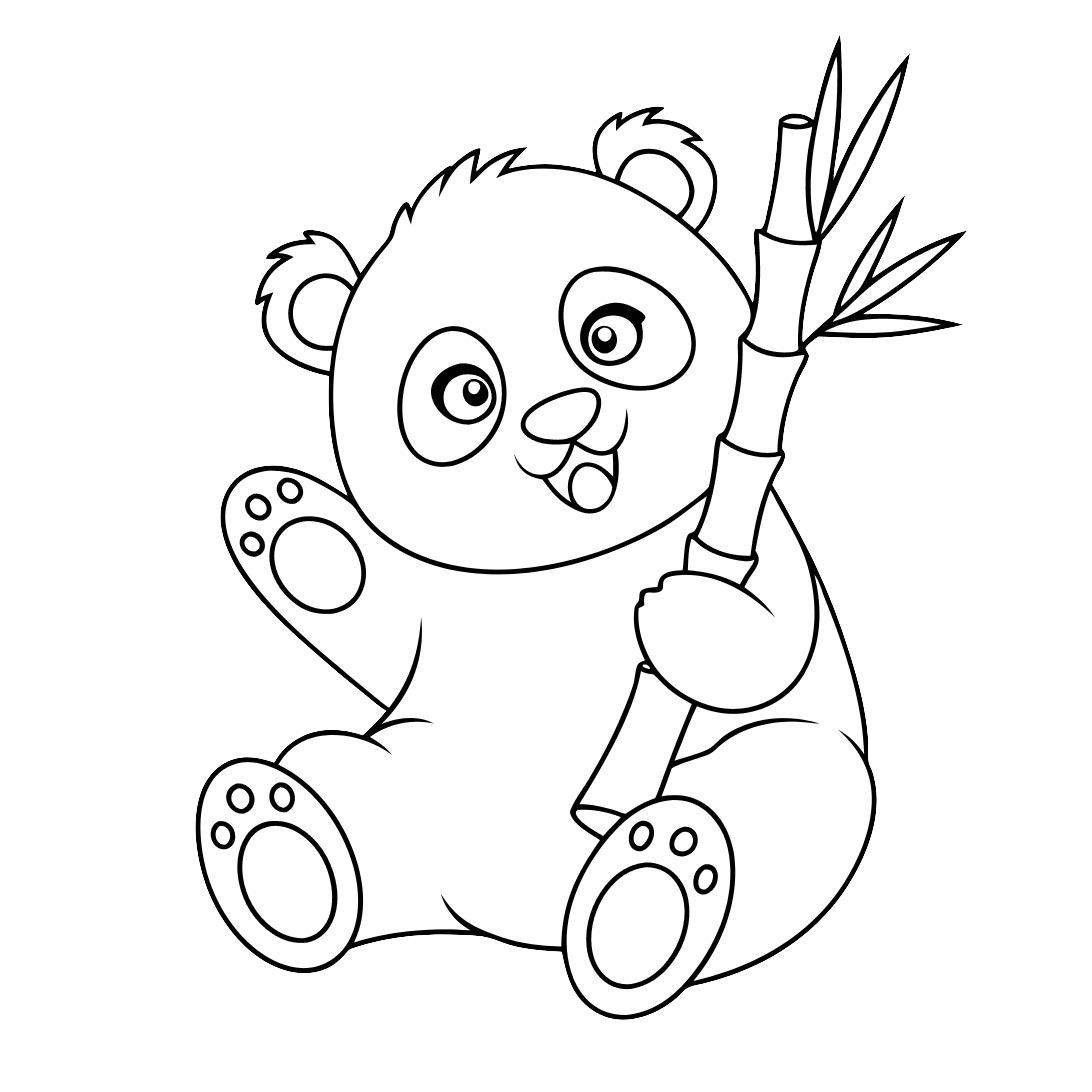 15+ Best Panda Bear Coloring Pages | Hitcoloringpages.com