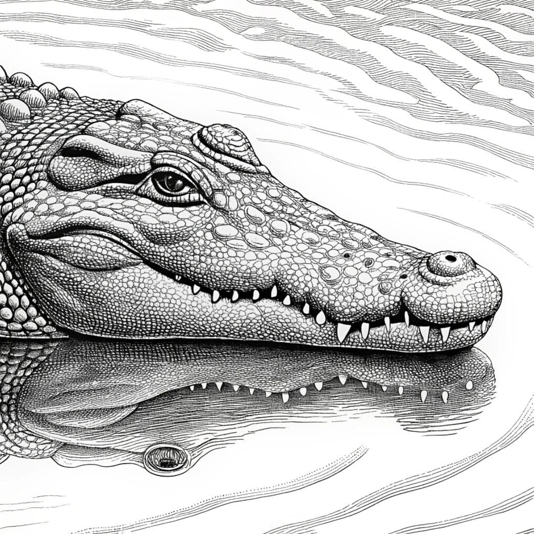 10-realistic-alligator-coloring-pages-hitcoloringpages-com for Free Printable Crocodile Colouring Pages 10+ Realistic Alligator Coloring Pages | Hitcoloringpages.com for Free Printable Crocodile Colouring Pages