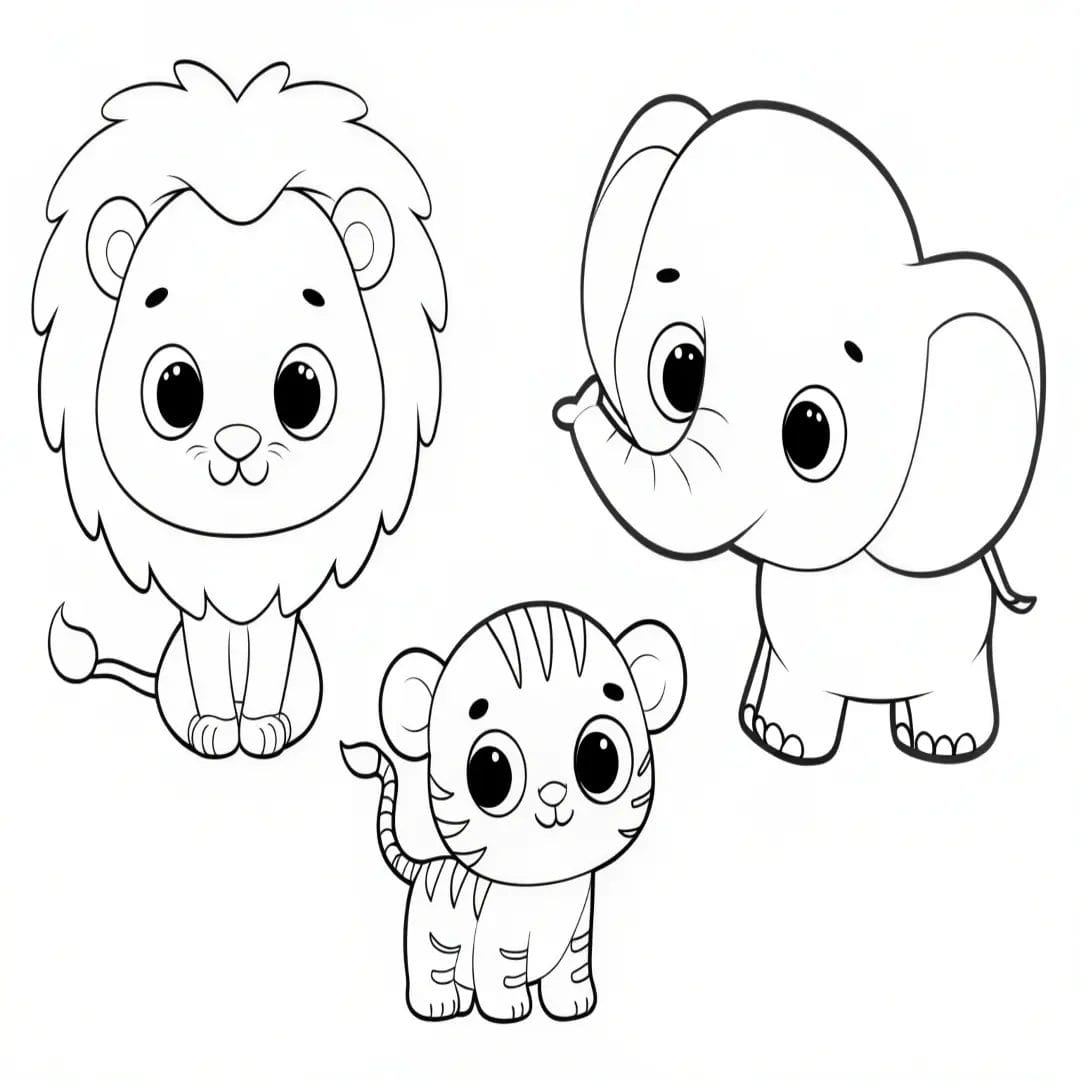 All Animal coloring Pages